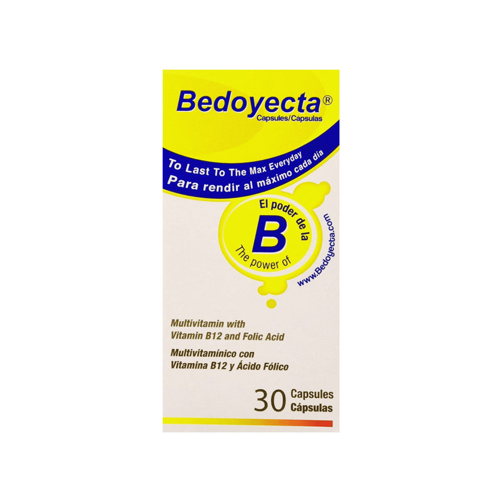 Bedoyecta Last to The Max Everyday Multi-Vitamin Capsules, 30 Ea